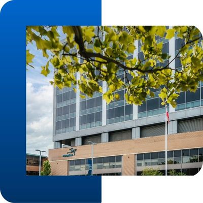 healthcare building exterior