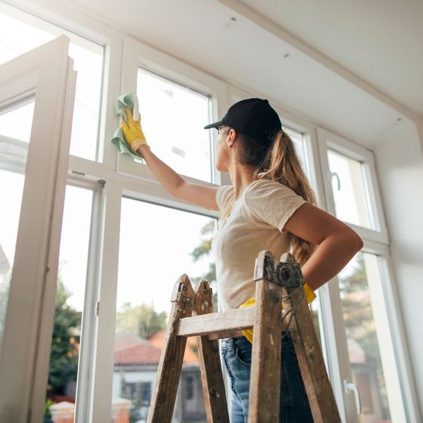 Cleaning windows