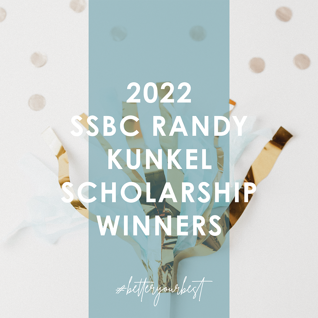 2022 SSBC Randy Kunkel Scholarship Winners