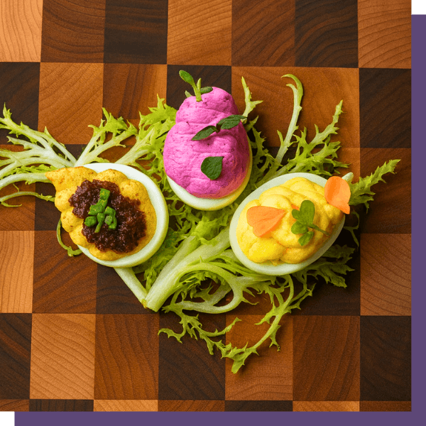 executive deviled eggs