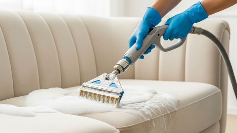 professional upholstery cleaning