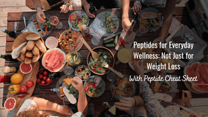 Peptides are used for wellness and longevity Peptides are used for wellness and longevity
