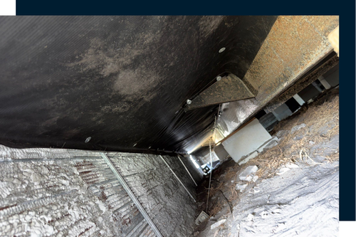 vapor barrier under mobile home