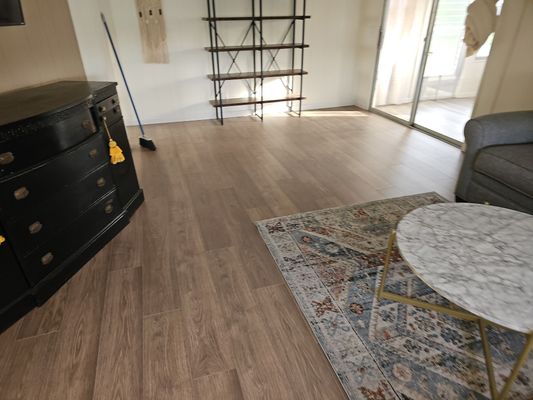 laminate finished floor