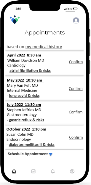 Automated Scheduling with Patient Education