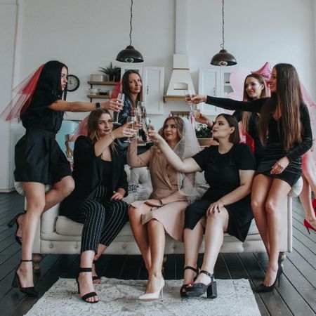image of a bachelorette party