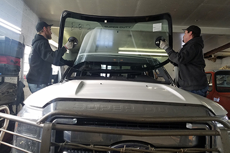 adding windshield to truck