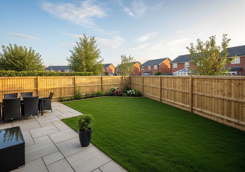 Well-Maintained Backyard with Patio