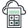 Cloud-Based Bookkeeping icon