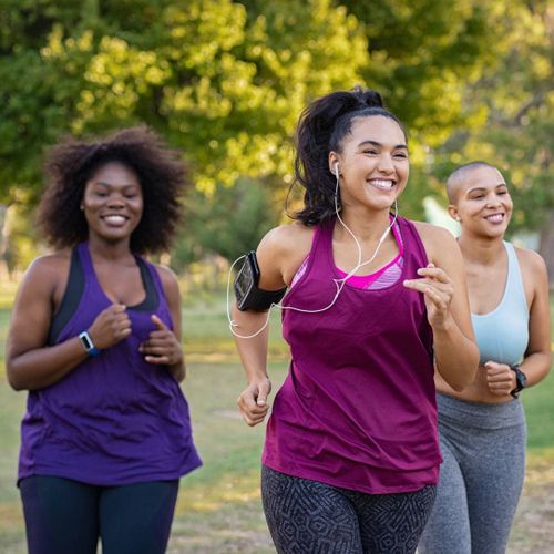 women jogging