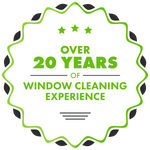 badge - Over 20 Years Of Window Cleaning Experience.png