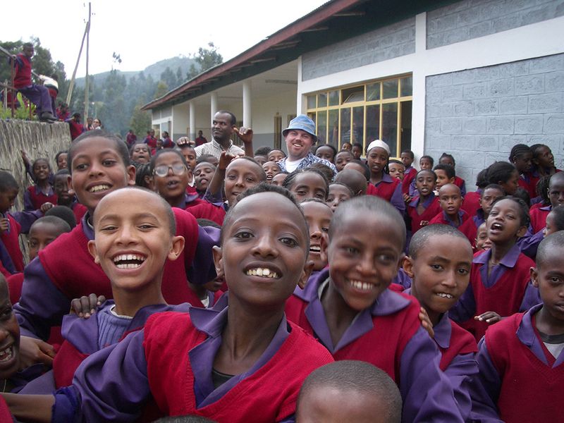 Image of students smiling