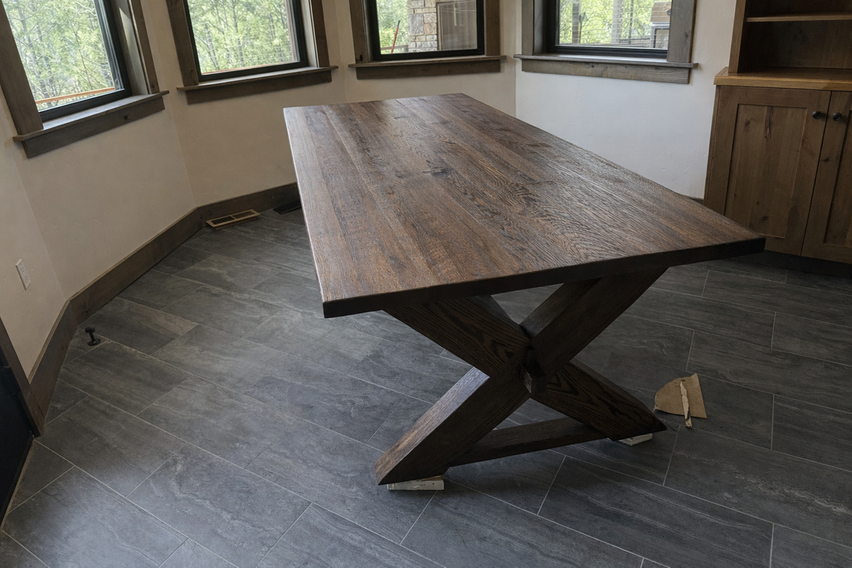 Custom Timeless Hardwood Table