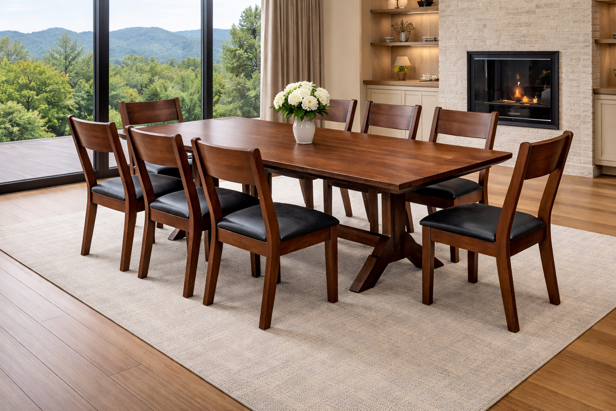 Custom Walnut Dining Set