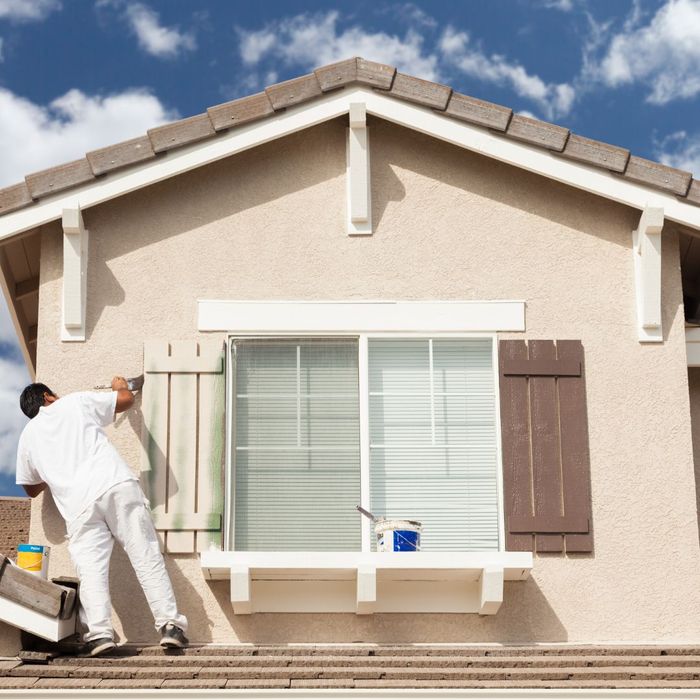 painting window shutters