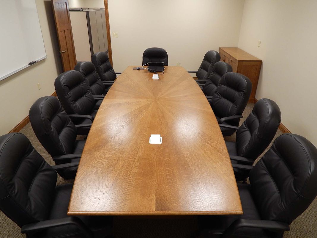 Quartersawn White Oak Conference Room Table