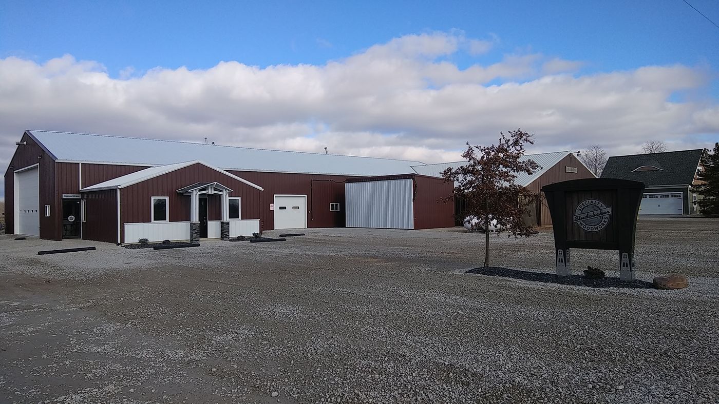 Image of the Studabaker Specialty Woodworks woodshop in Bluffton