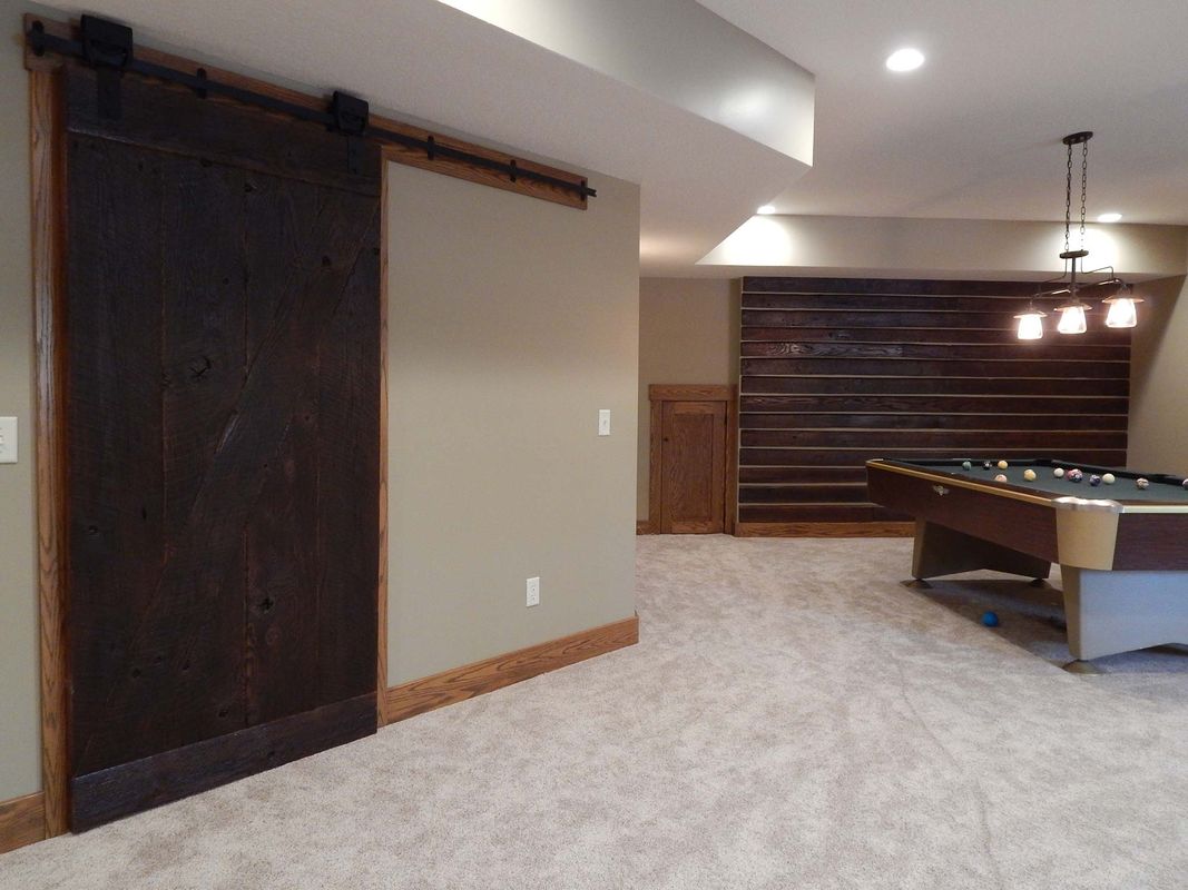 Barn Door and Reclaimed Barn Wall