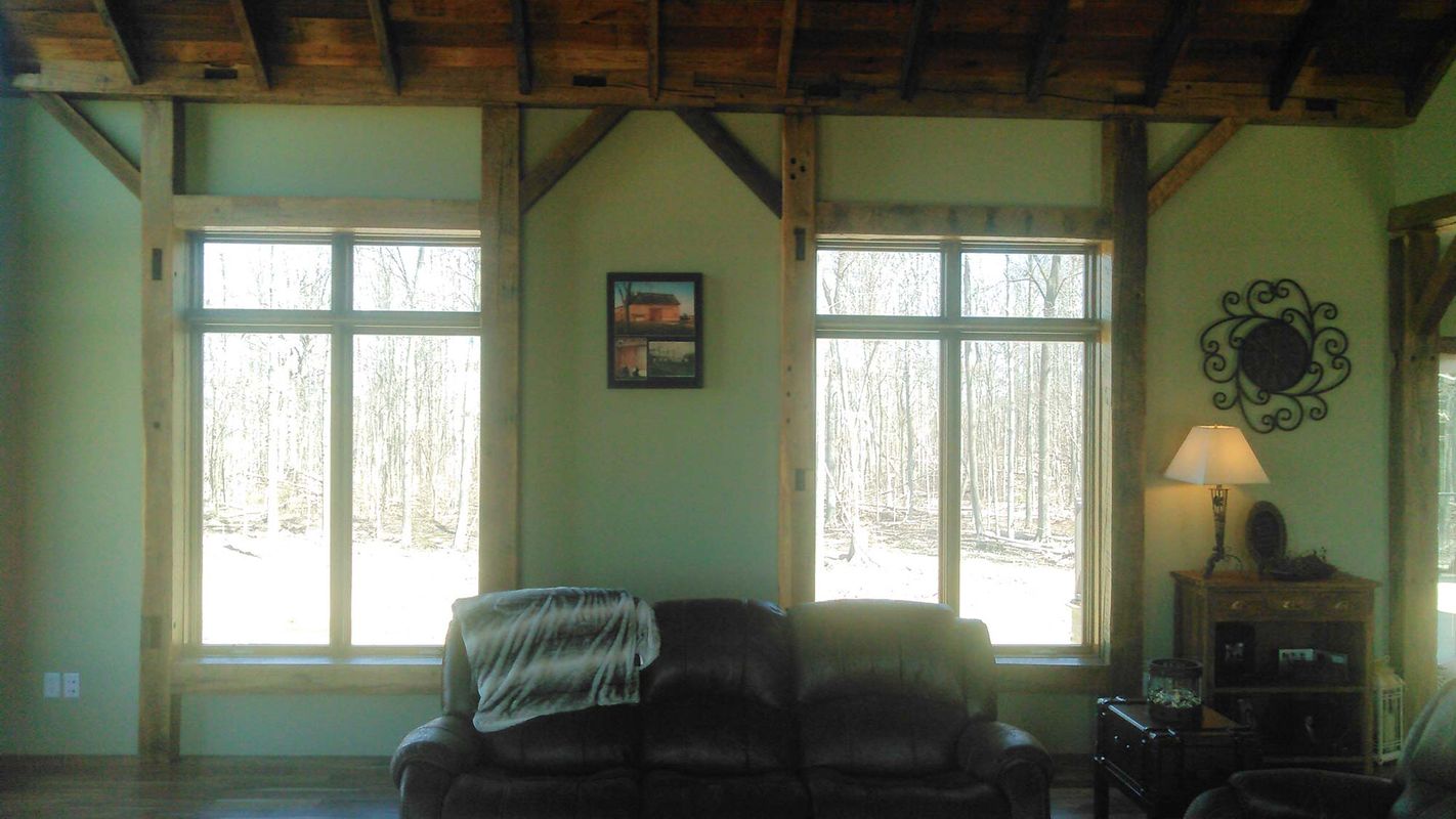 Reclaimed Wall Barn Beams