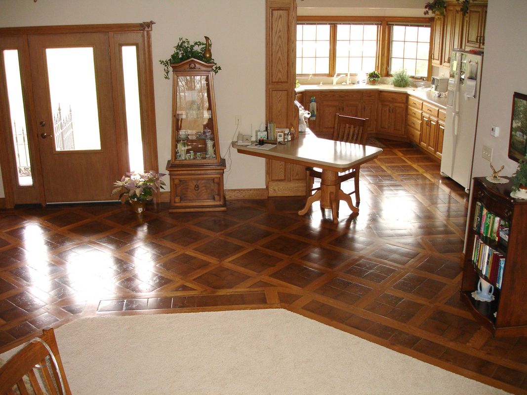 End Grain Parquet