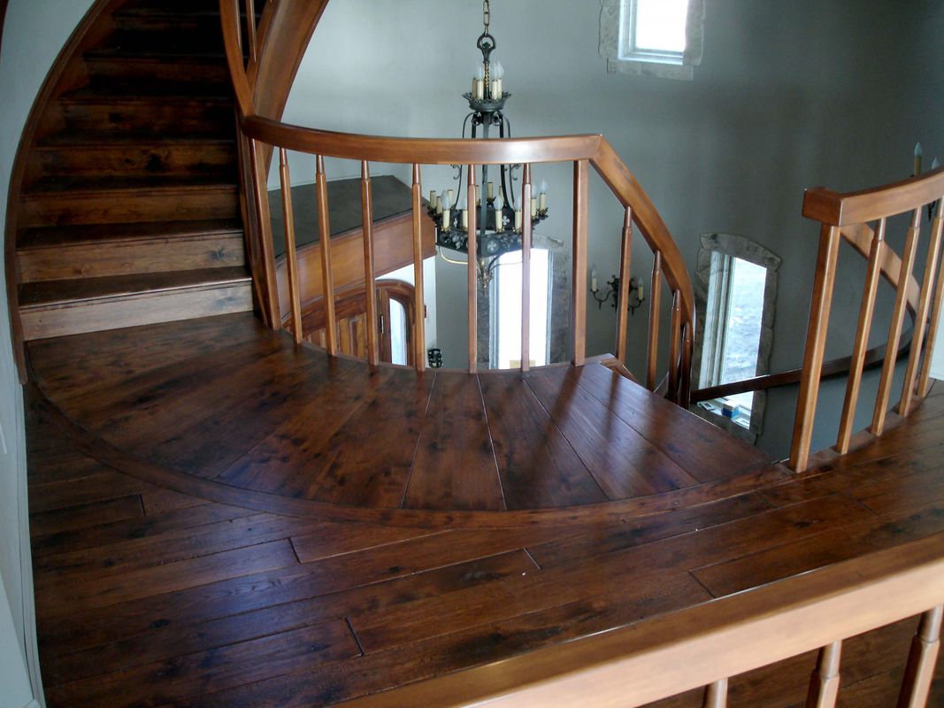 Spiral Staircase Flooring