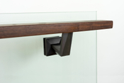 Modern-black-glass-mounted-handrail-bracket