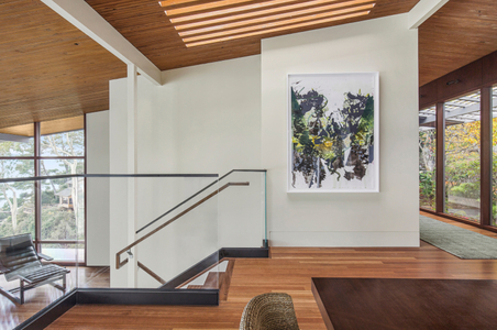Componance Modern Glass-Mounted Staircase Handrail
