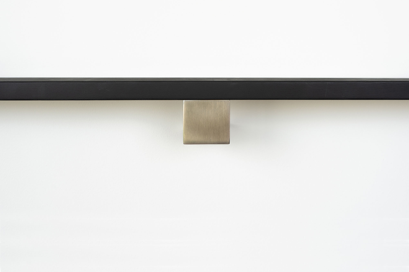 Componance FB Series Brushed Stainless Steel Wall-Mounted Bracket Front View