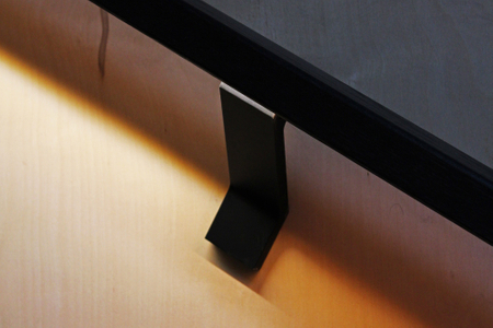 Black-modern-wall-mounted-LED-handrail-bracket