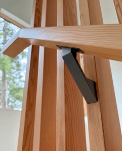 Componance VS Series Black Modern Handrail Bracket