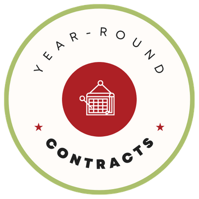Year round contracts for residential and commercial Year round contracts for residential and commercial