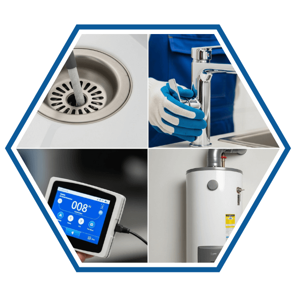 An overview of specialized plumbing services including drain cleaning, leak detection, and water heater installation. An overview of specialized plumbing services including drain cleaning, leak detection, and water heater installation.