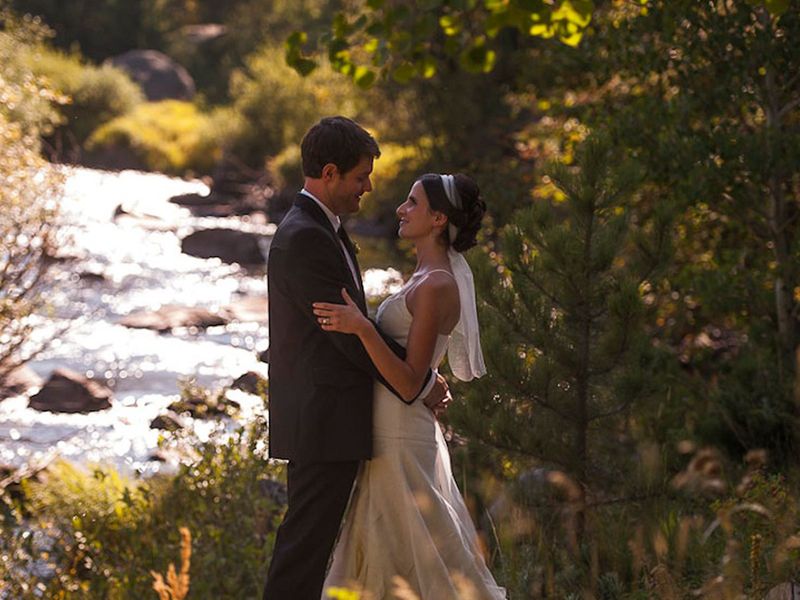 Image of a couple at the river