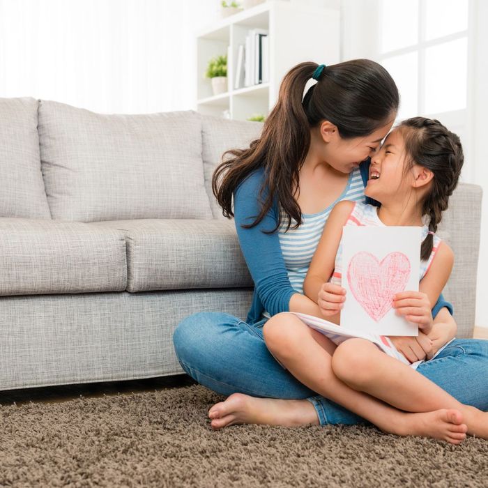 Chinese mother and daughter