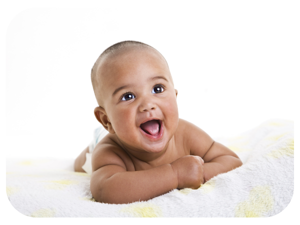 baby smiling