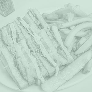Sandwich and french fries