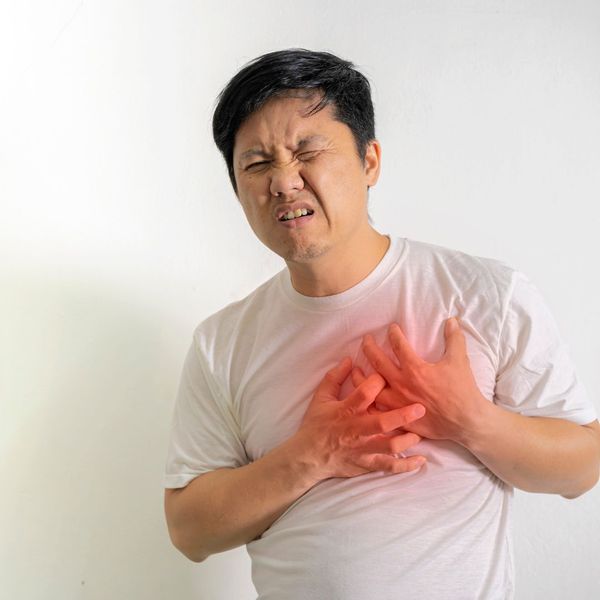 man with cardiovascular disease