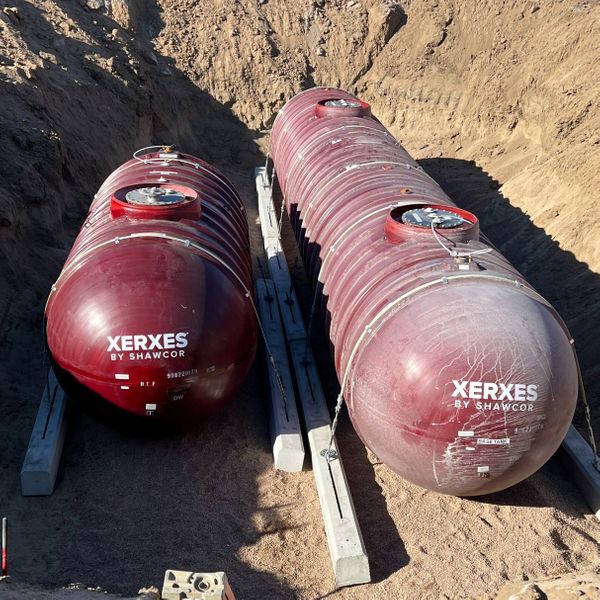 petroleum tanks