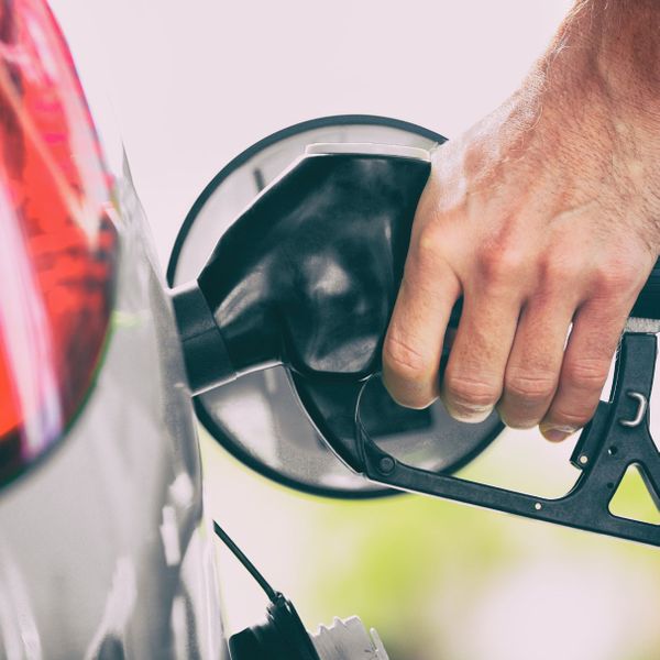 filling car with gas