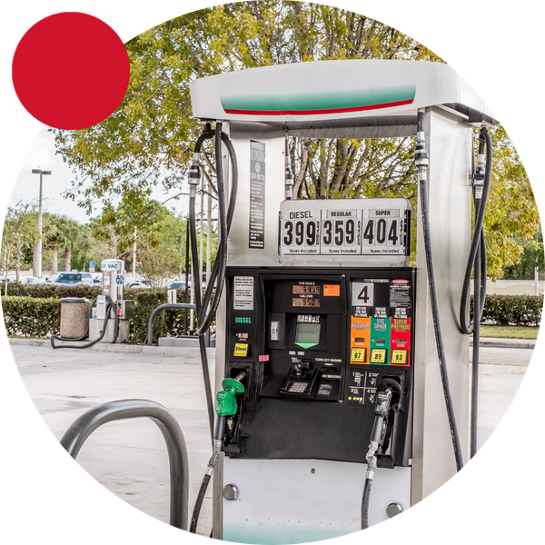 gas station fuel dispenser