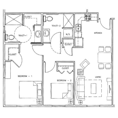 2 Bedroom