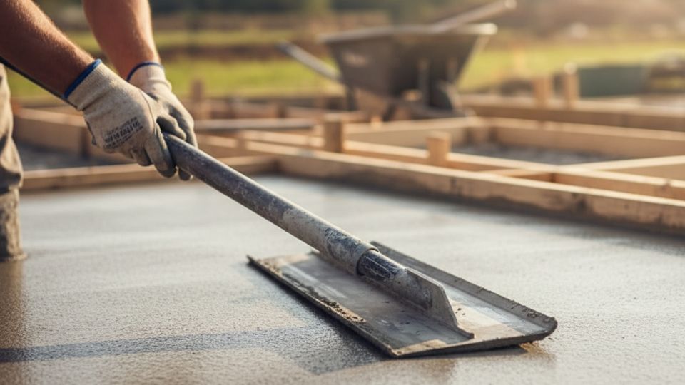 Smoothing Concrete