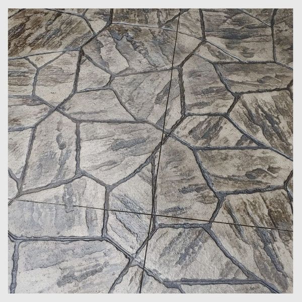 stamped concrete design