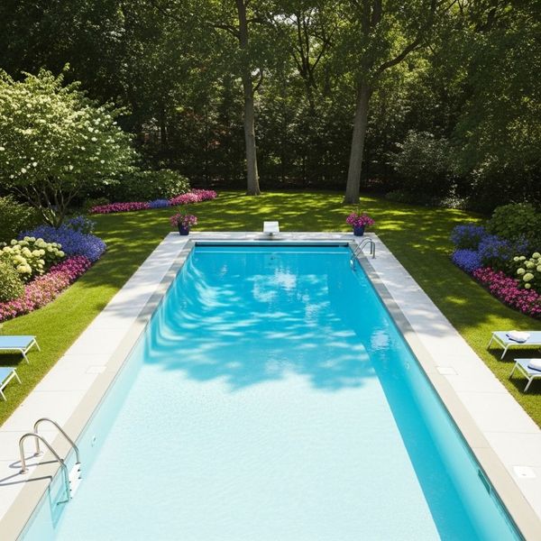 rectangular pool