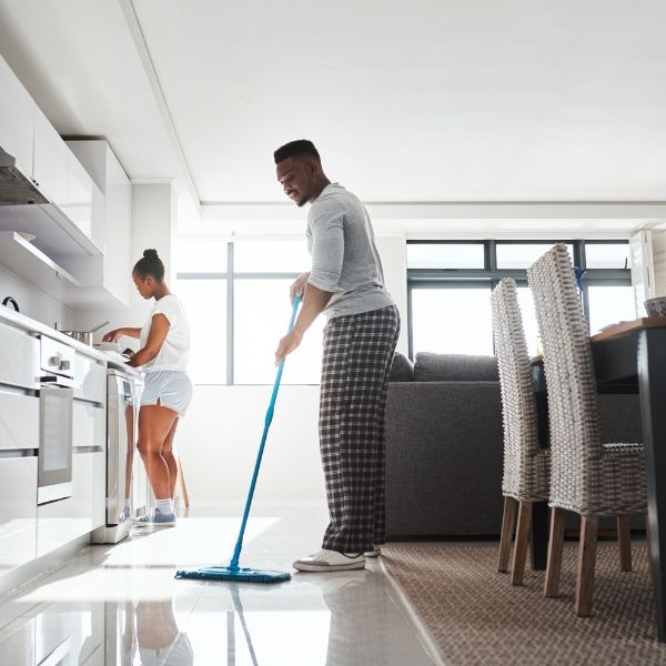 image of deep cleaning