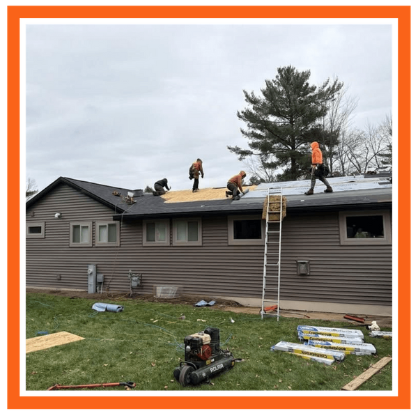 roof replacement by Davis Enterprises