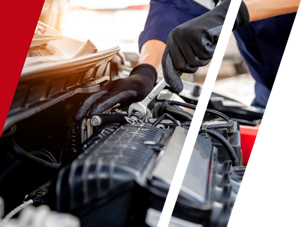 image of an engine repair