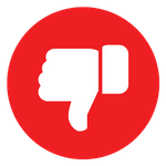 Thumbs down Icon
