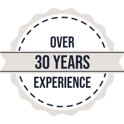 Over 30 Years Experience