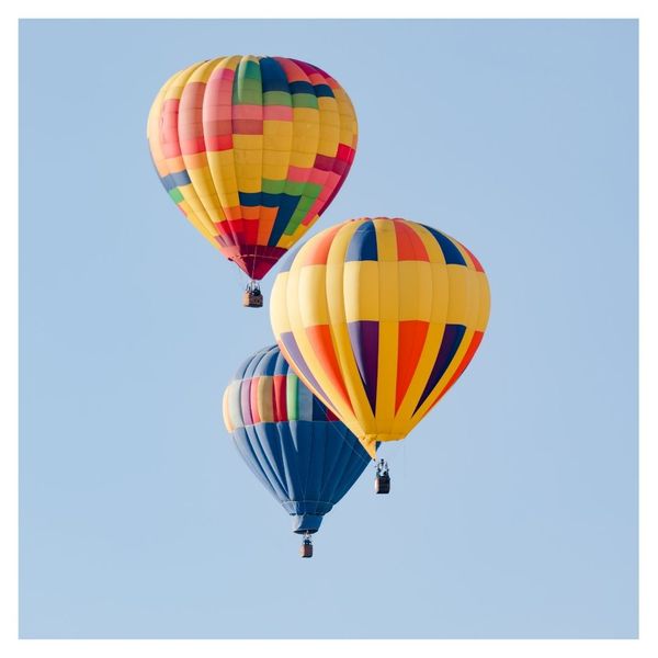 hot air balloons